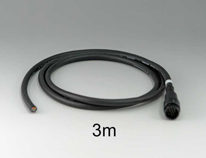 Kabel z mini złączem do gołego przewodu, długość 3m — zdjęcie produktu, nr katalogowy MINI-CA-SG-3