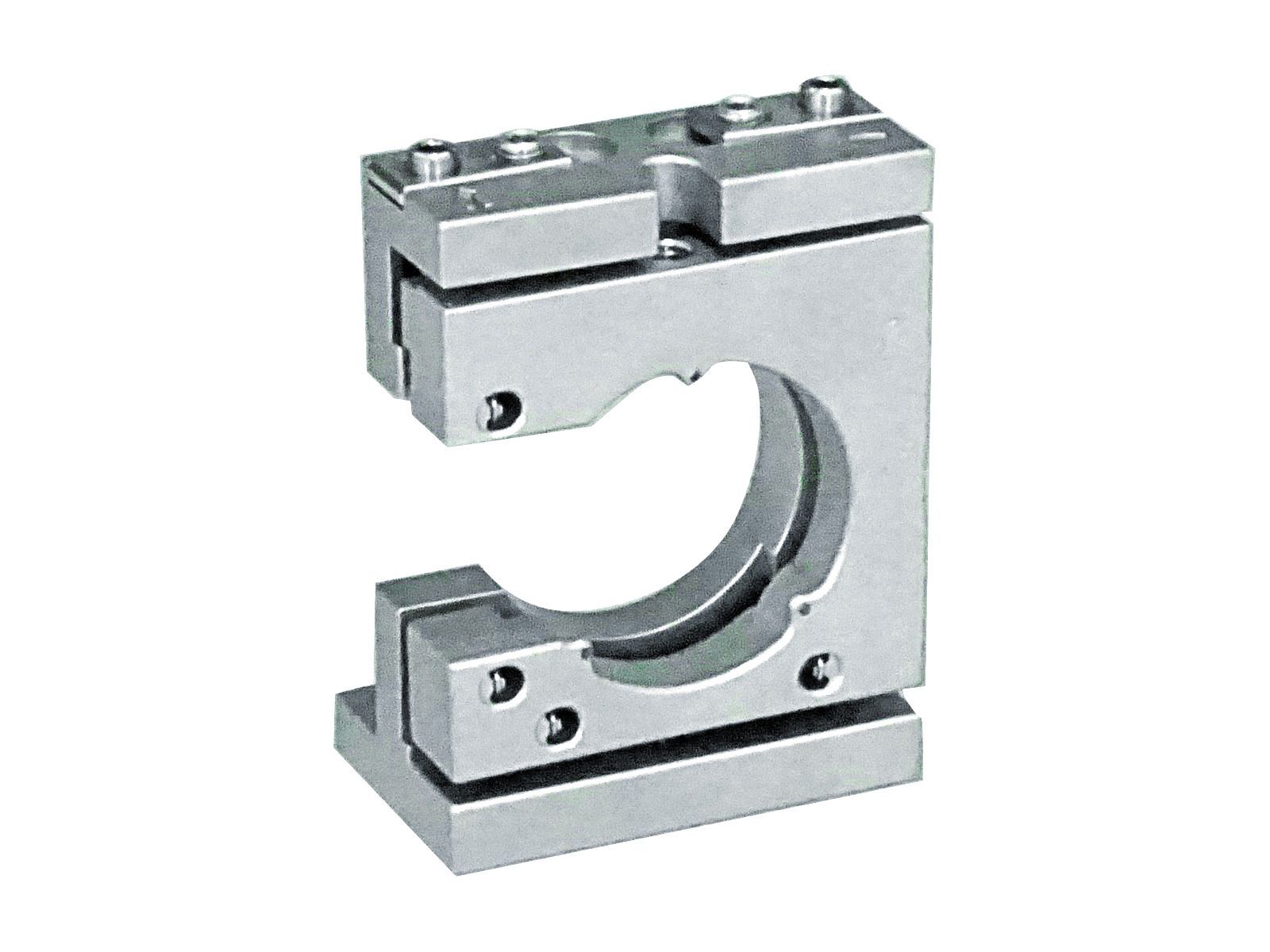 25.4-mm, niemagnetyczny, próżniowo-kompatybilny uchwyt lustra z regulacją pionową, ładowany od tyłu — zdjęcie produktu, nr katalogowy VMHV-25.4L-R-NM