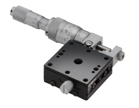 Łożysko EXC 40X40mm, stalowe, stolik X-Axis, mikrometr boczny różnicowy, +/-6.5mm, gwinty 6-32 — zdjęcie produktu, nr katalogowy TSD-401SDMUU