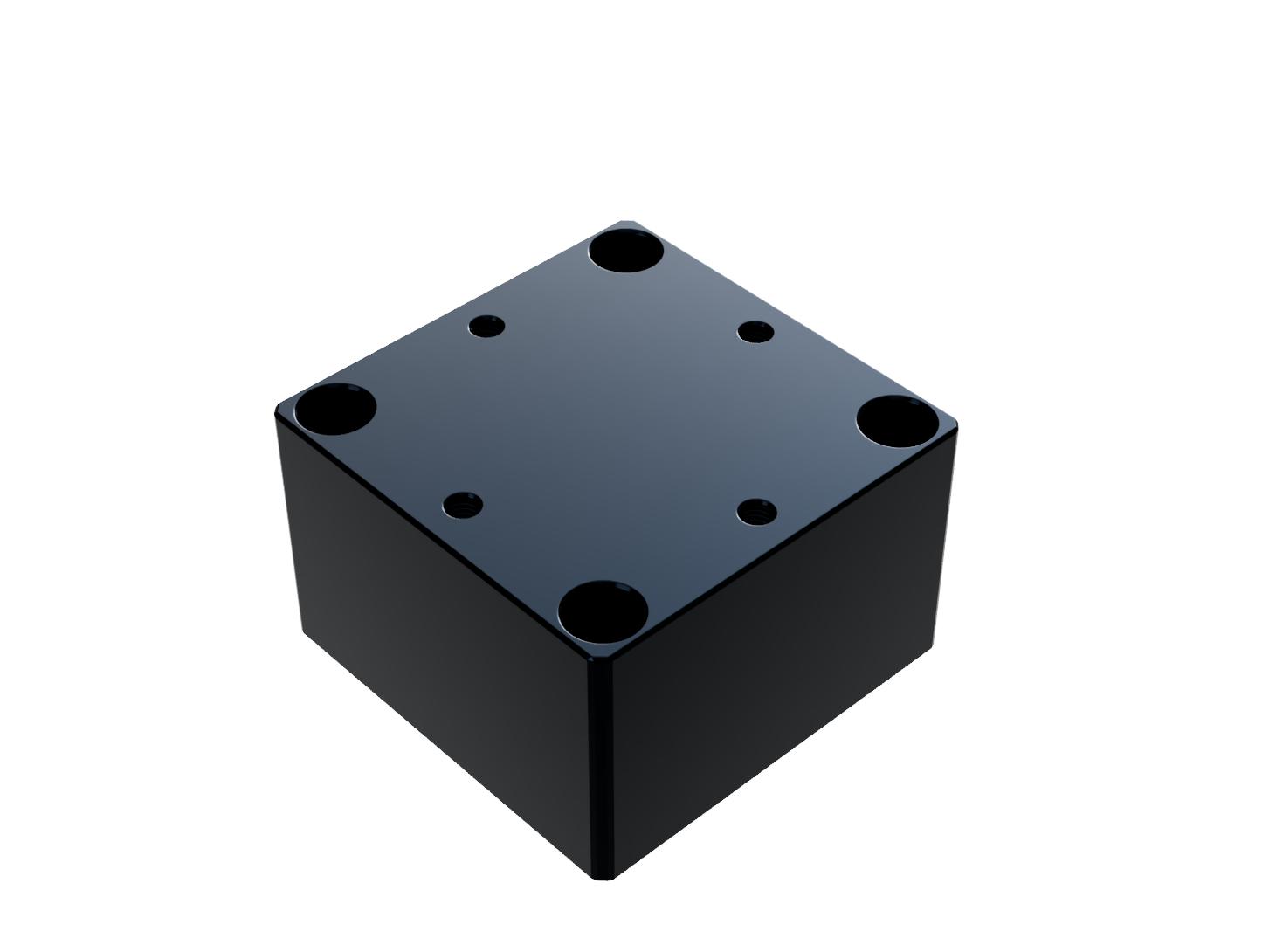 Dystans 40mm x 40mm x 25mm — zdjęcie produktu, nr katalogowy MSP-4025B