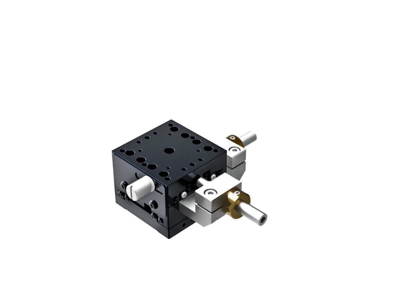 Łożysko krzyżowo-rolkowe 40X40mm, aluminiowe, stolik XY, śruba sześciokątna centralna, +/-6.5mm, gwinty 6-32 — zdjęcie produktu, nr katalogowy TAM-402CFPUU