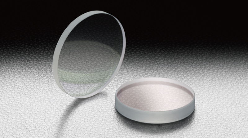 Okno optyczne BK7, średnica 40mm, powłoka antyrefleksyjna 633 - 1064nm — zdjęcie produktu, nr katalogowy WBMA-40C04-10-IR1