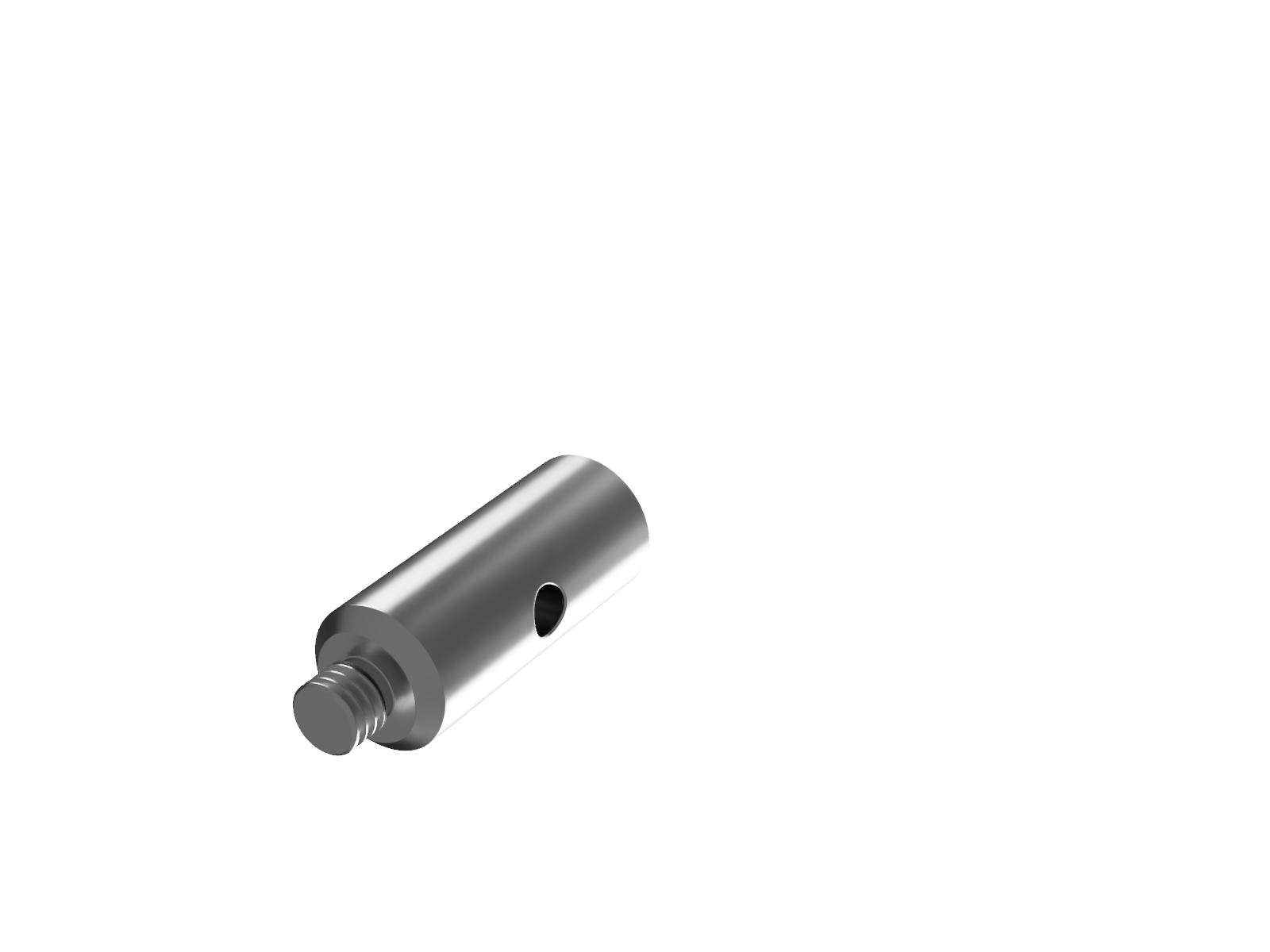 Słupek calowy 12mm, wysokość 30mm — zdjęcie produktu, nr katalogowy ROU-12-30