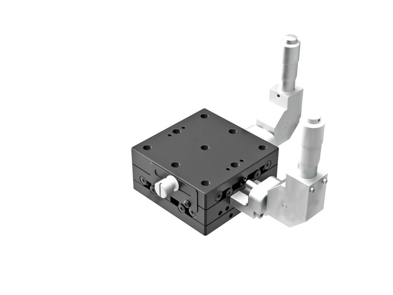 Łożysko EXC 65X65mm, stalowe, stolik XY, centralny mikrometr 90°, +/-6.5mm, gwinty M6 — zdjęcie produktu, nr katalogowy TSD-652CDL-M6