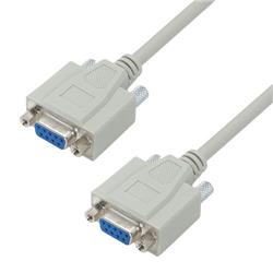 WYMAGANE dla TM-2070 - Kabel RS-232C Null, Żeński-Żeński, 1.8M — zdjęcie produktu, nr katalogowy KE-2110