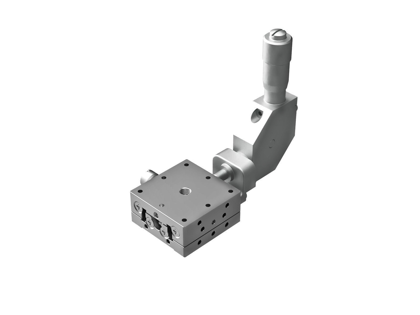 Łożysko EXC 25X25mm, stal nierdzewna, stolik osi X, mikrometr centralny 90°, +/-3mm, gwinty M2 — zdjęcie produktu, nr katalogowy TSDH-251CDL