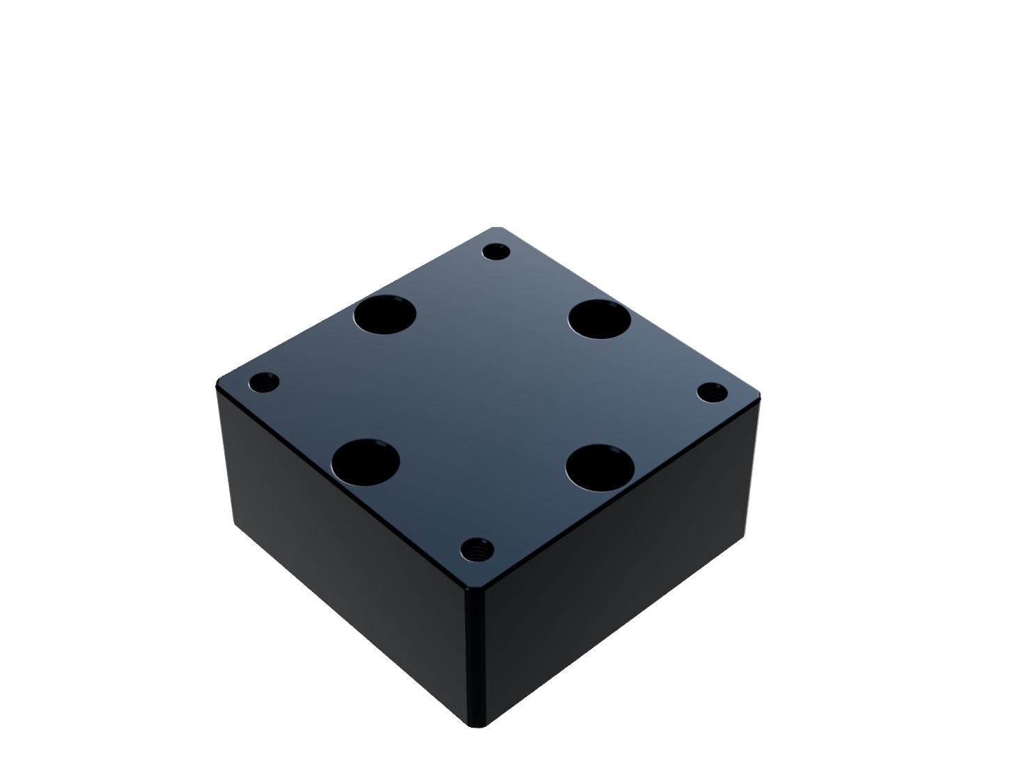 Dystans 40mm x 40mm x 20mm — zdjęcie produktu, nr katalogowy MSP-4020A