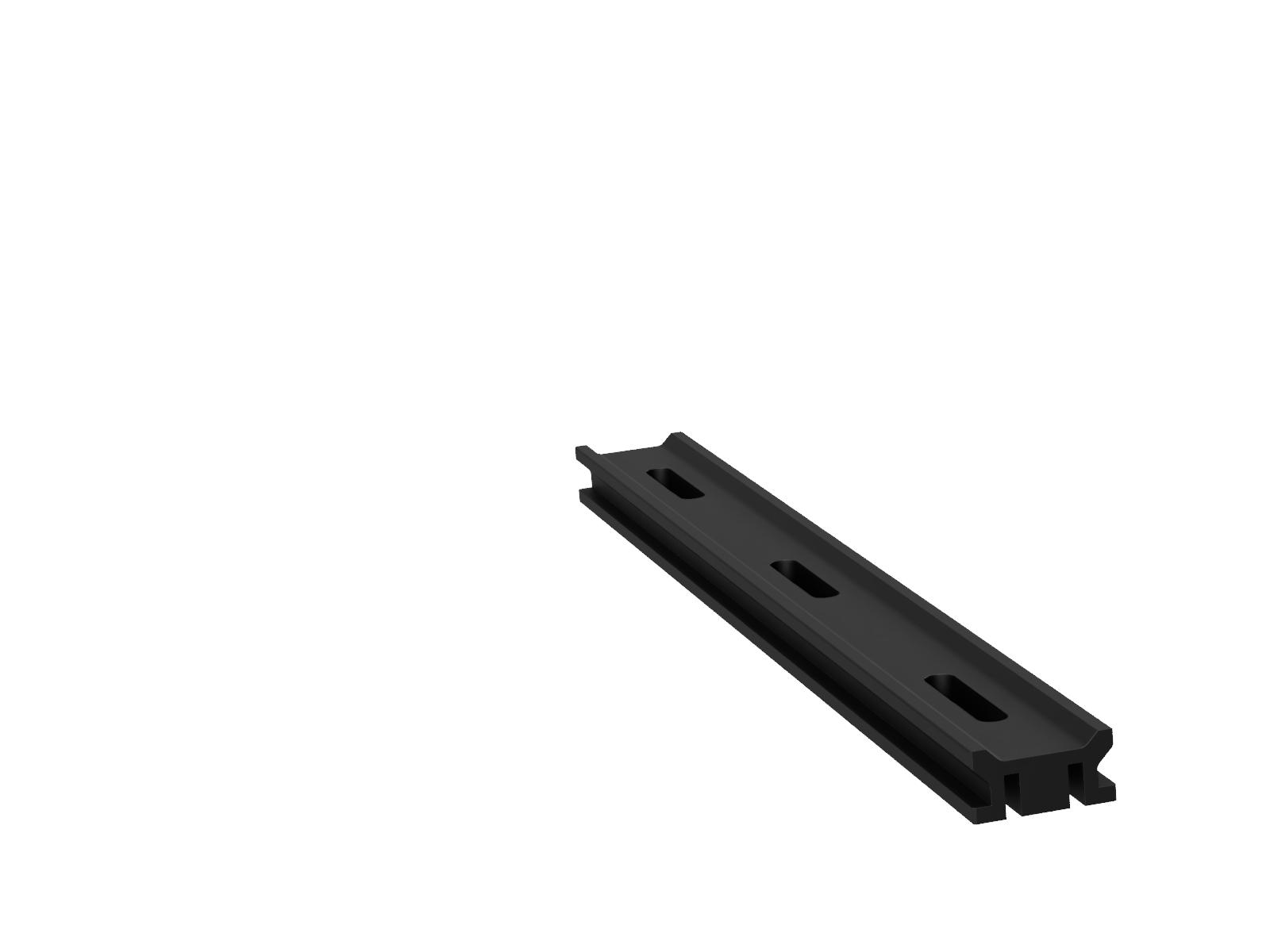 Średnia calowa niskoprofilowa szyna optyczna 500mm — zdjęcie produktu, nr katalogowy OBT-500SUU
