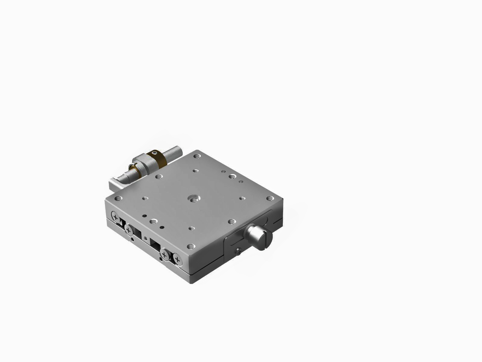 Łożysko EXC 60X60mm, ze stali nierdzewnej, stolik osi X, śruba sześciokątna boczna, +/-6.5mm, gwinty M4, prawoskrętne — zdjęcie produktu, nr katalogowy TSDH-601SRFP