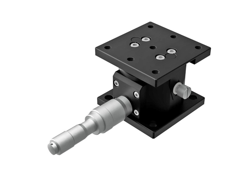 Łożysko EXC 65X65mm, stalowe, oś Z, (pozioma platforma/podstawa) mikrometr centralny różnicowy, +/-5mm, gwinty M6 — zdjęcie produktu, nr katalogowy TSD-653DM-M6