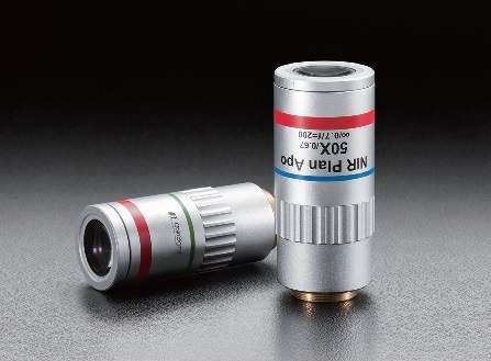 Obiektyw podczerwony (NIR), kompensacja grubości szkła 0.7mm — zdjęcie produktu, nr katalogowy PAL-50-NIR-HR-LC07
