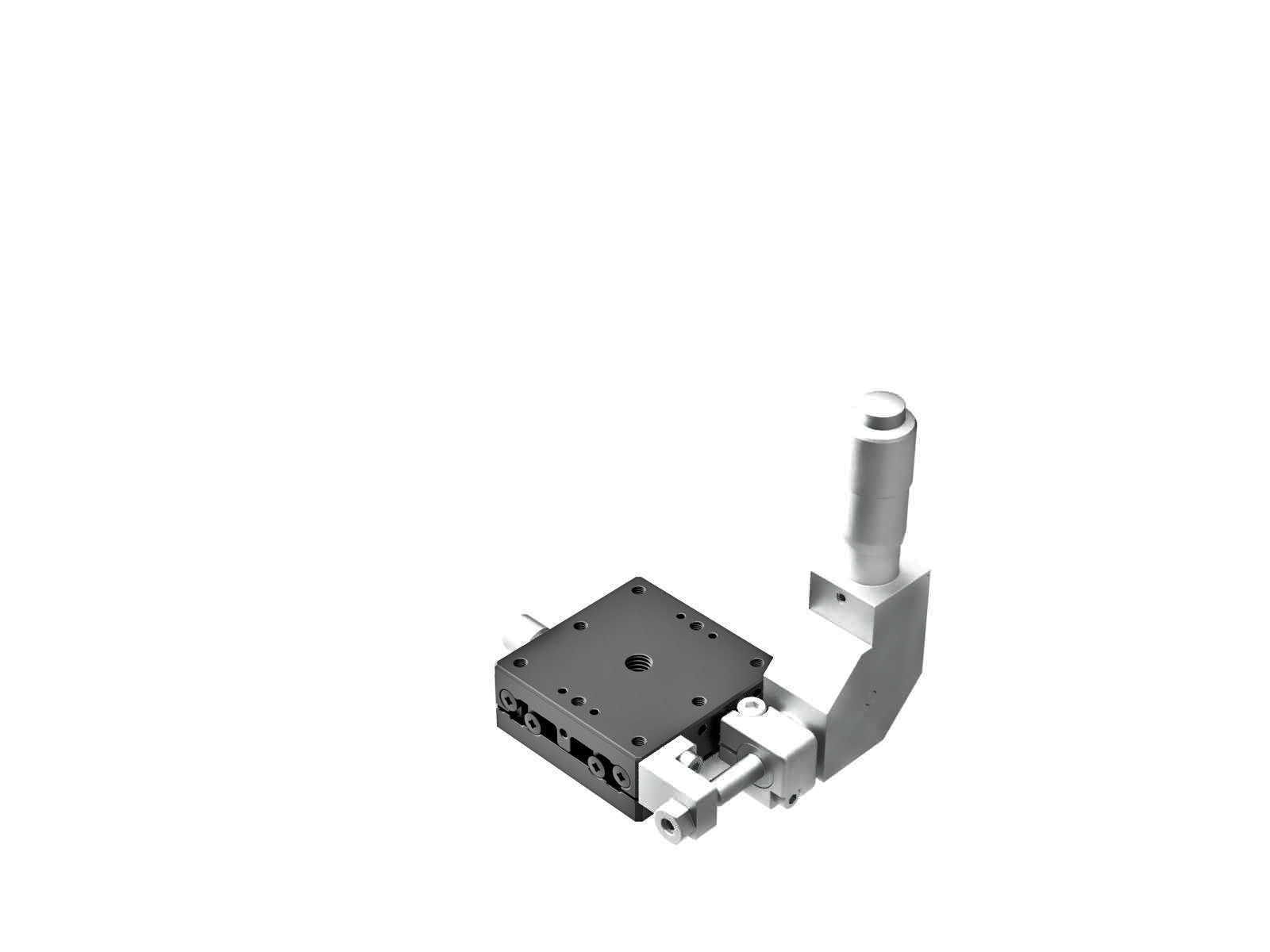 Łożysko EXC 40X40mm, stalowe, stolik X-Axis, mikrometr boczny 90°, +/-6.5mm, gwinty 6-32 — zdjęcie produktu, nr katalogowy TSD-401SDLUU