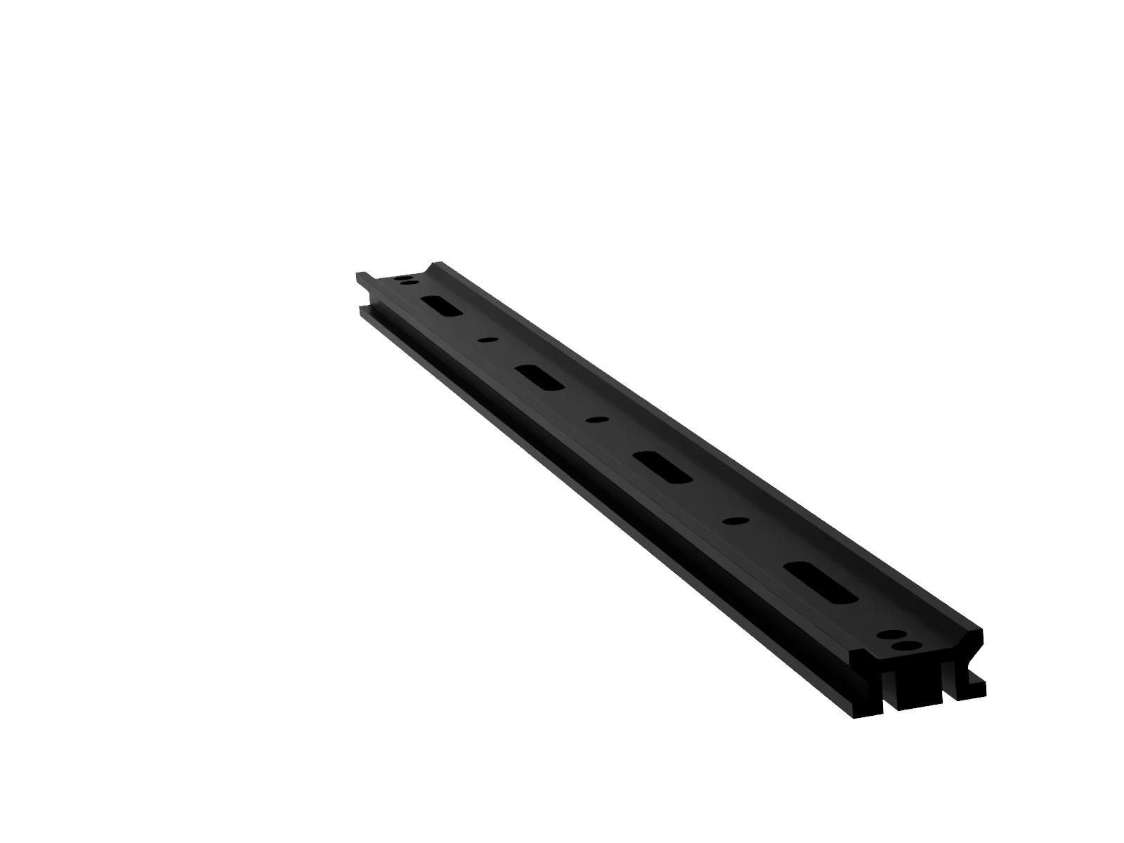 Średnia metryczna niskoprofilowa szyna optyczna 800mm — zdjęcie produktu, nr katalogowy OBT-800SH