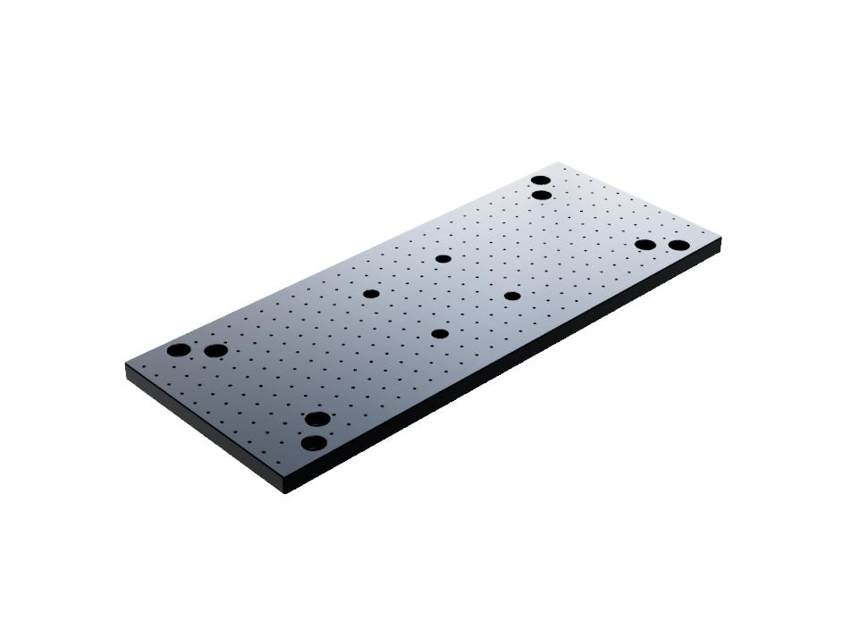 Płyta bazowa optyczna M2 300mm x 120mm — zdjęcie produktu, nr katalogowy OBB-1230