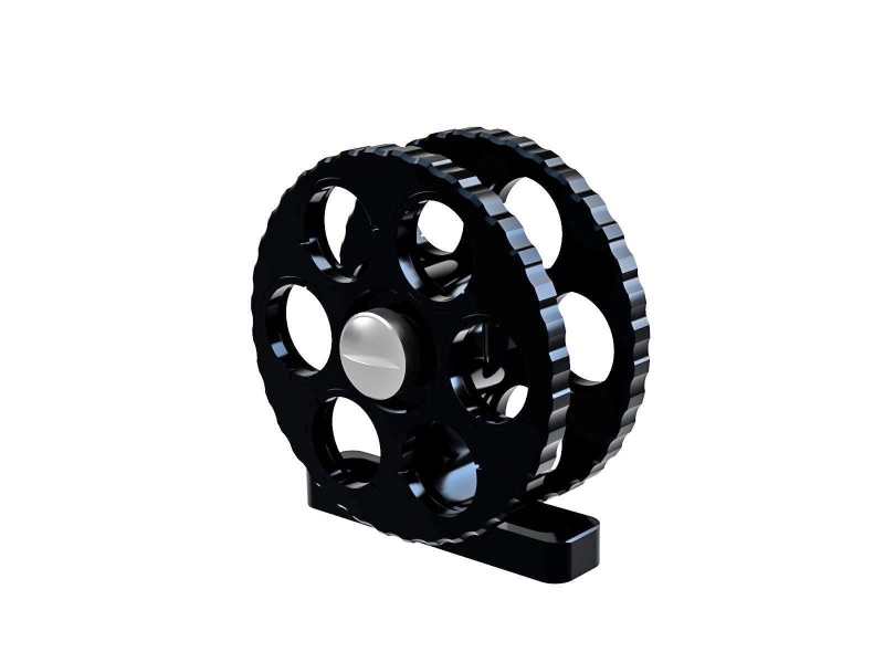 Podwójne koło filtrów 12 sztuk o średnicy 25.4mm z podstawą metryczną — zdjęcie produktu, nr katalogowy NDWH-25.4W-EE