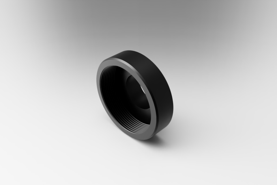 Adapter soczewki obiektywowej do klatki — zdjęcie produktu, nr katalogowy C30-OAD-M16.85-M25