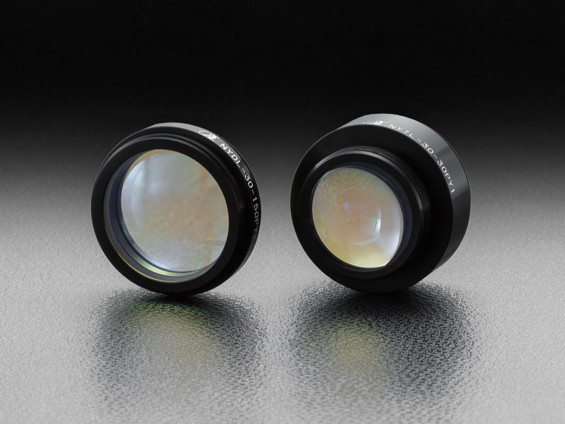 Soczewka ogniskowa lasera YAG, średnica 30mm, ogniskowa 30mm — zdjęcie produktu, nr katalogowy NYTL-30-30PY1