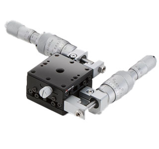 Łożysko EXC 40X40mm, stalowe, stolik XY, boczny mikrometr różnicowy, +/-6.5mm, gwinty M3 — zdjęcie produktu, nr katalogowy TSD-402SDM