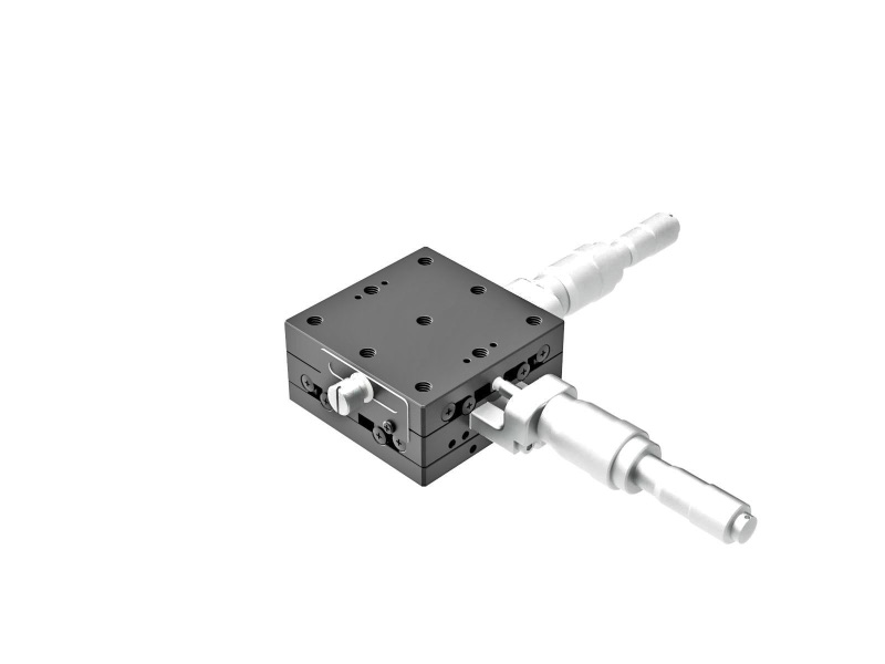 Łożysko EXC 65X65mm, stalowe, stolik XY, centralny mikrometr różnicowy, +/-6.5mm, gwinty 1/4-20 — zdjęcie produktu, nr katalogowy TSD-652CDMUU