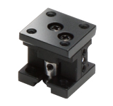 Prowadnica jaskółczy ogon 15X15mm, mosiężne, stolik Z, (pozioma platforma/podstawa) śruba prowadząca na środku, +/-1mm, gwinty M2 — zdjęcie produktu, nr katalogowy TASB-153