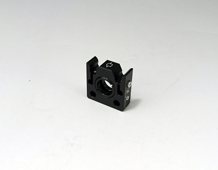 Stałe mocowanie optyki do klatki metryczne dla grubej optyki 12.7mm — zdjęcie produktu, nr katalogowy C16-BP-25-12.7A