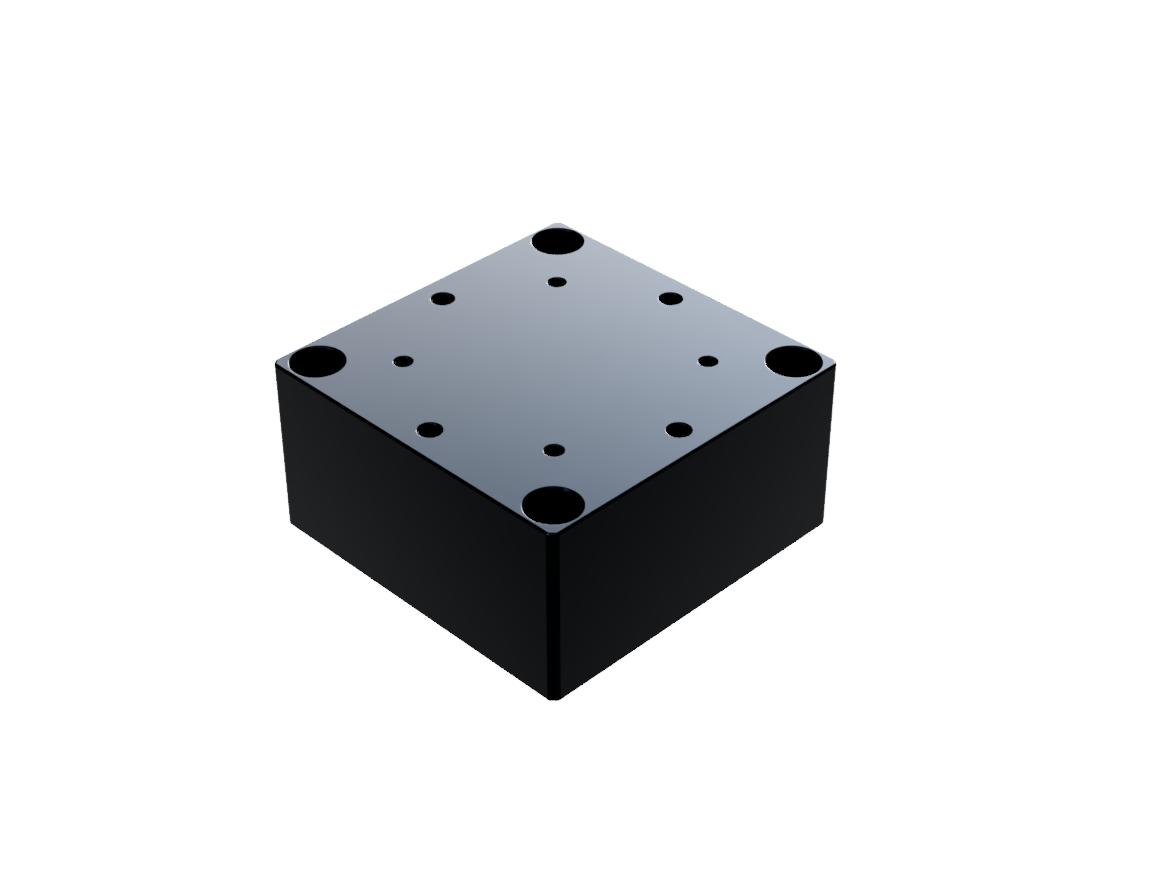 Dystans 60mm x 60mm x 30mm — zdjęcie produktu, nr katalogowy MSP-6030B