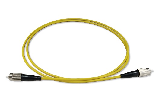 Jednomodowy kabel światłowodowy typu patch (FC/PC) — zdjęcie produktu, nr katalogowy FIPAC-SM-750-3-FPFP-2M
