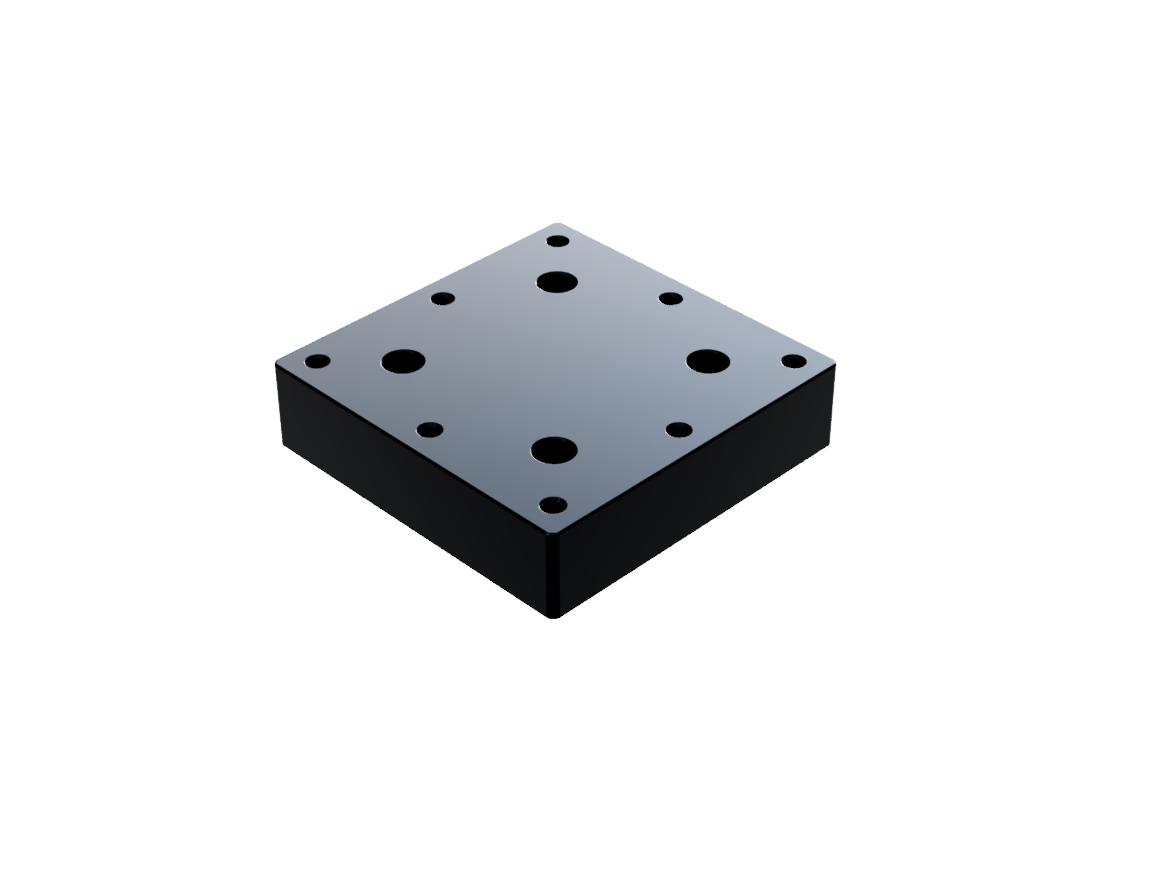 Dystans 60mm x 60mm x 15mm — zdjęcie produktu, nr katalogowy MSP-6015C