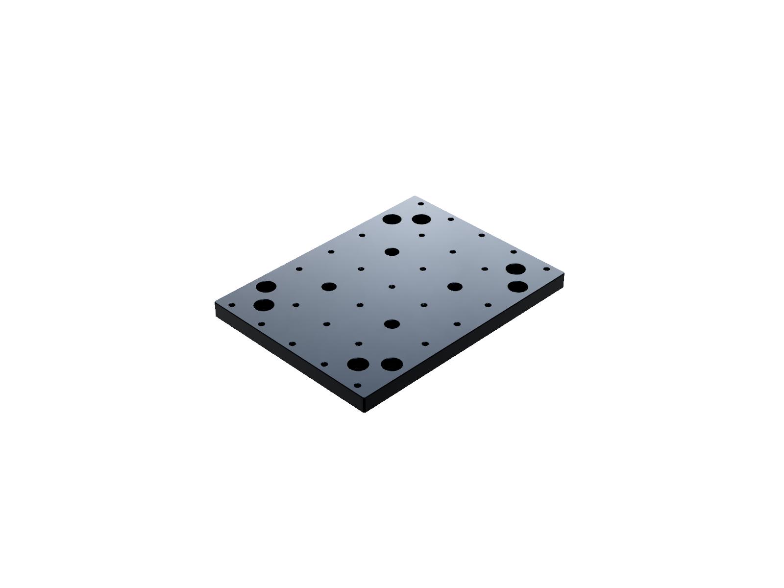 Płyta bazowa optyczna M2 160mm x 120mm — zdjęcie produktu, nr katalogowy OBC-1216