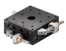 Łożysko EXC 80X80mm, stalowe, stolik XY, boczna śruba sześciokątna, +/-12.5mm, gwinty M4 — zdjęcie produktu, nr katalogowy TSD-802SFP