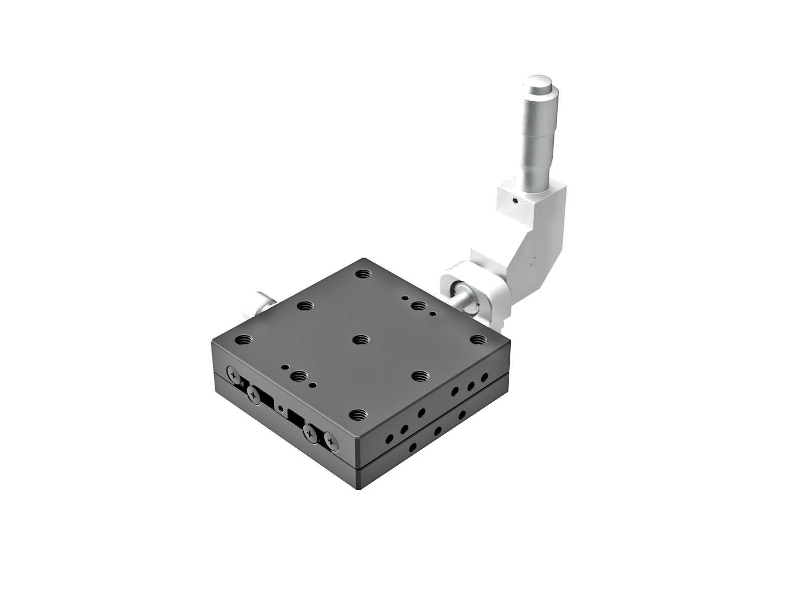 Łożysko EXC 65X65mm, stalowe, stolik osi X, centralny mikrometr 90°, +/-6.5mm, gwint M6 — zdjęcie produktu, nr katalogowy TSD-651CDL-M6