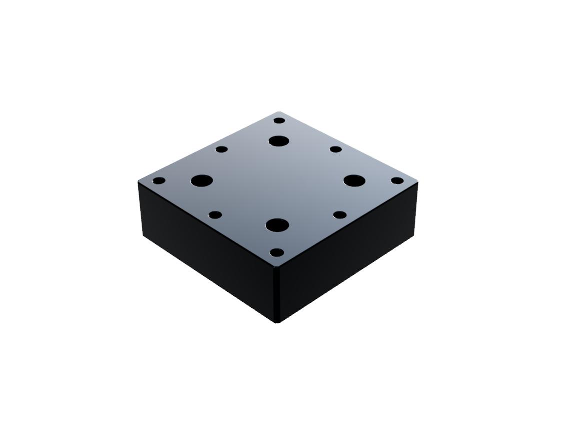 Dystans 60mm x 60mm x 20mm — zdjęcie produktu, nr katalogowy MSP-6020C