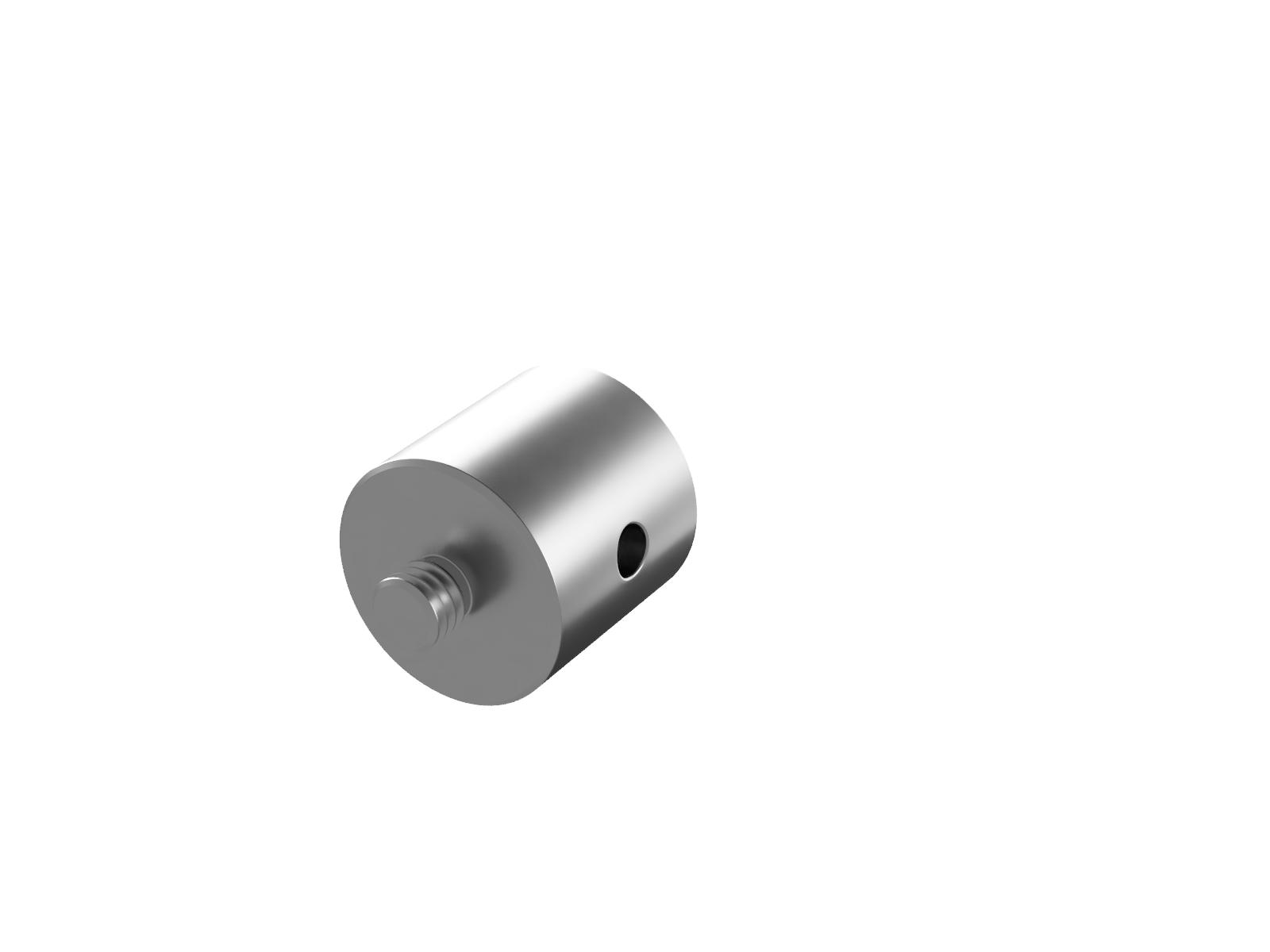 Słupek 20mm M6, wysokość 30mm — zdjęcie produktu, nr katalogowy RO-20-20