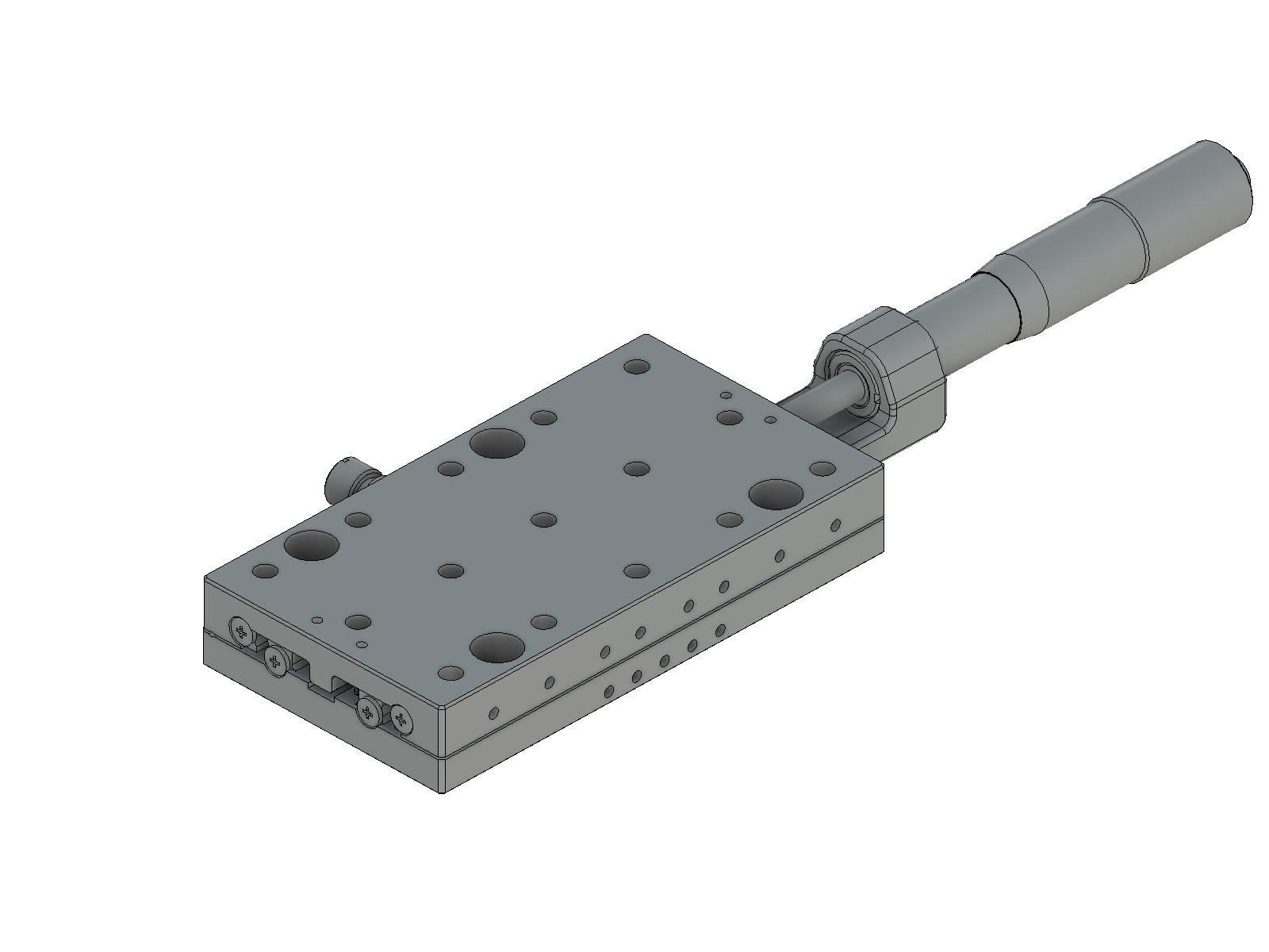 Łożysko EXC 65X120mm, stal, stolik osi X, mikrometr centralny, +/-20mm, gwinty 1/4-20 — zdjęcie produktu, nr katalogowy TSD-65121CUU