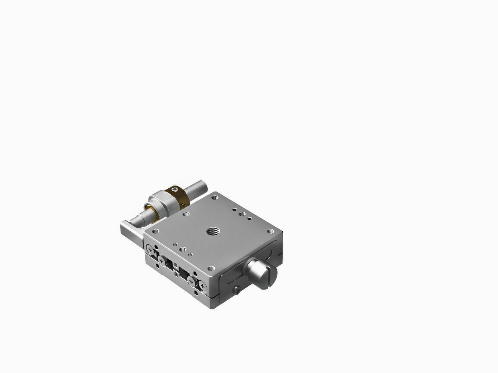 Łożysko EXC 40X40mm, ze stali nierdzewnej, stolik osi X, śruba sześciokątna boczna, +/-6.5mm, gwinty M3, prawoskrętne — zdjęcie produktu, nr katalogowy TSDH-401SRFP