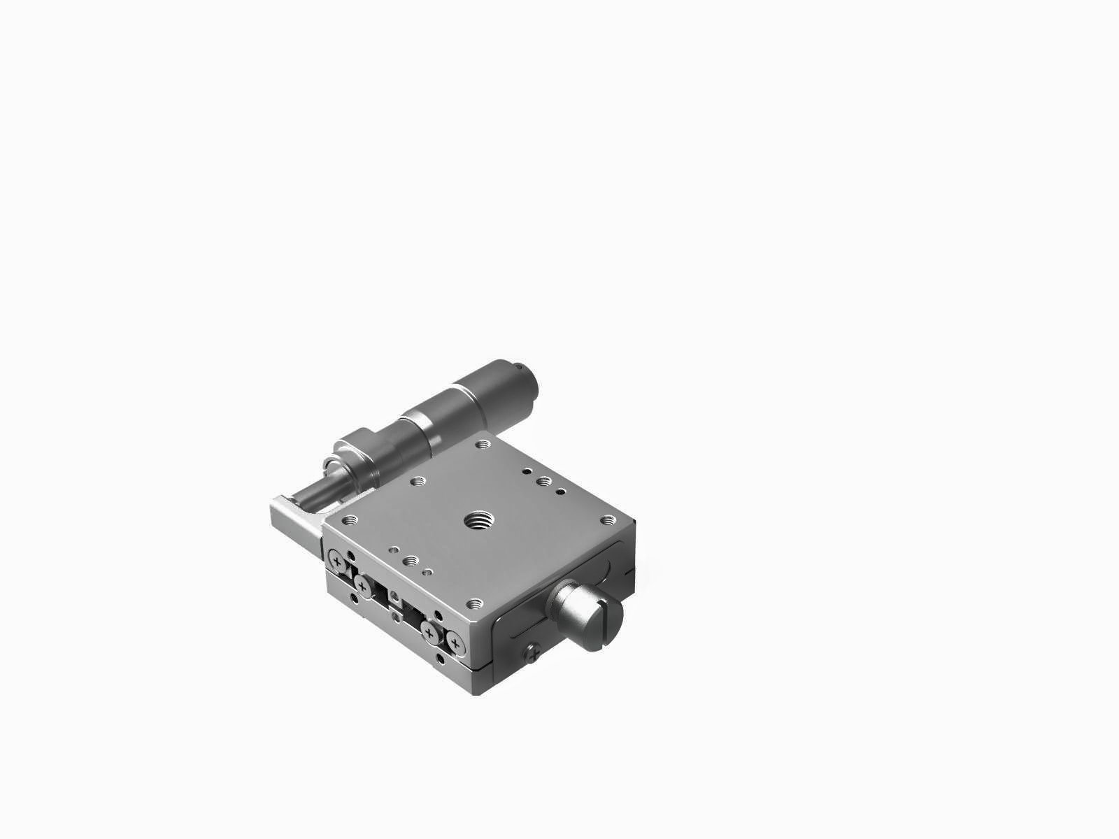 Łożysko EXC 40X40mm, ze stali nierdzewnej, stolik osi X, mikrometr boczny, +/-6.5mm, gwinty M3, prawoskrętne — zdjęcie produktu, nr katalogowy TSDH-401SR