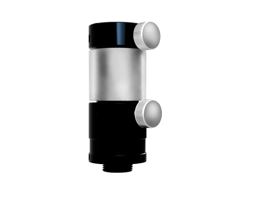 Helikoidalny uchwyt słupka metrycznego 12mm, wysokość 70mm — zdjęcie produktu, nr katalogowy RSN-12