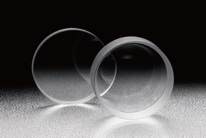 Soczewka płasko-wklęsła syntetyczna z krzemionki 30mm, ogniskowa -250mm — zdjęcie produktu, nr katalogowy SLSQ-30-250N