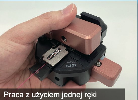 FITEL S327A – praca z użyciem jednej ręki w terenie
