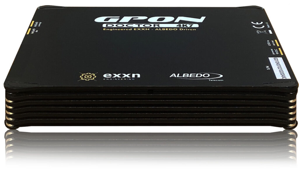 ALBEDO GPON Doctor 4k7 – analizator protokołu GPON (FTTH)