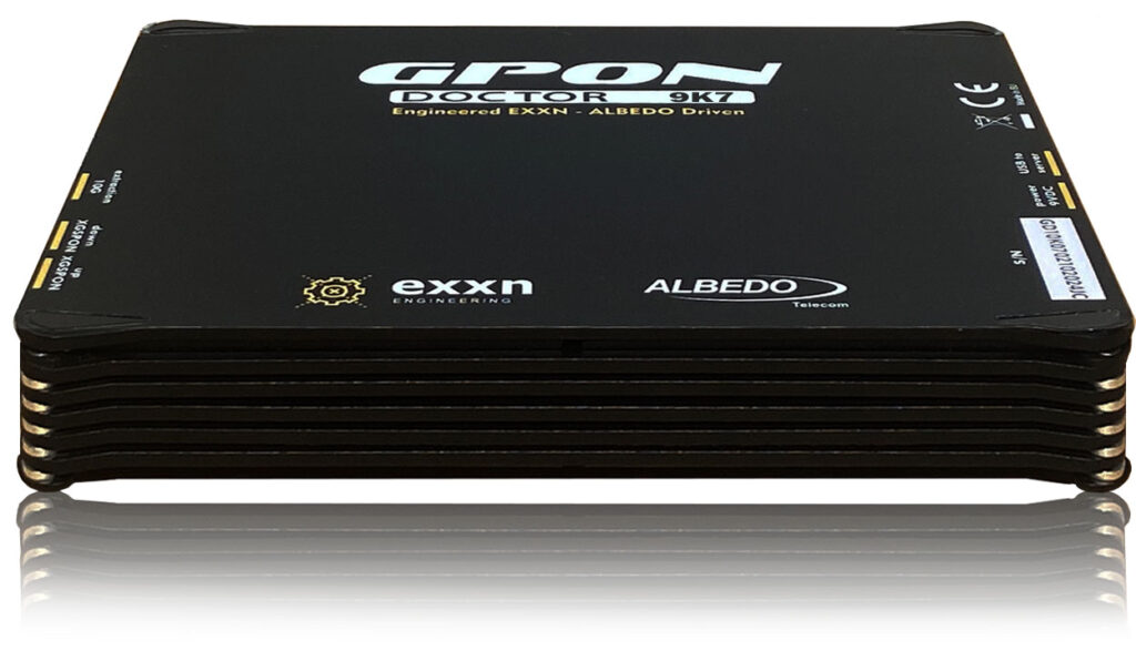 ALBEDO GPON Doctor 9k7 – analizator protokołu XGS-PON (10G)