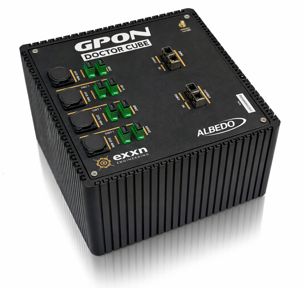 ALBEDO GPON Doctor Cube – rozproszony węzeł walidacji GPON/XGS-PON z 5G