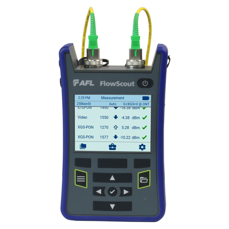 AFL FlowScout Through-Mode PON TPPM – miernik mocy optycznej PON