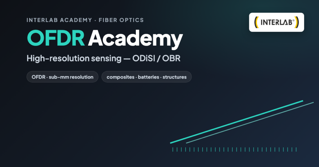 Interlab OFDR Academy — high-resolution sensing, ODiSI / OBR | INTERLAB