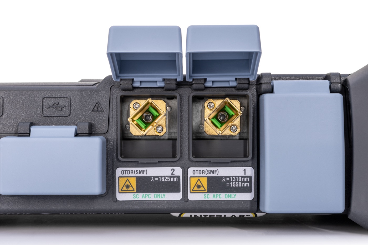 Porty OTDR SC APC 1310, 1550 i 1625 nm w Yokogawa AQ1210E