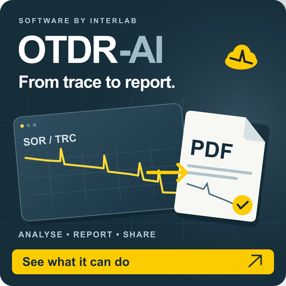 OTDR-AI — SOR and TRC analysis and PDF report generation
