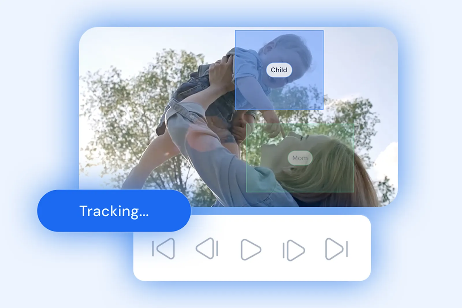 Śledzenie ruchomego obiektu na filmie w Sticky — obszar podąża za osobą w kadrze