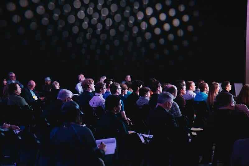 Training — audience during a seminar